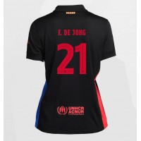 Barcelona Frenkie de Jong #21 Gostujuci Dres za Ženska 2024-25 Kratak Rukav